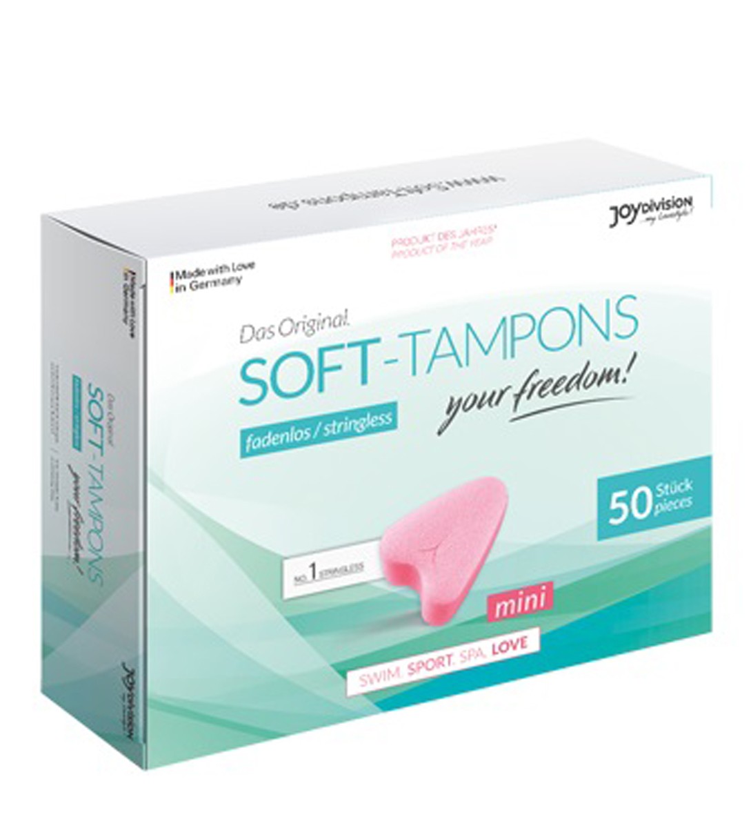 Joydivision Soft Tampons mini 50 Stück, fadenlos - vergleichen und g&uuml;nstig kaufen